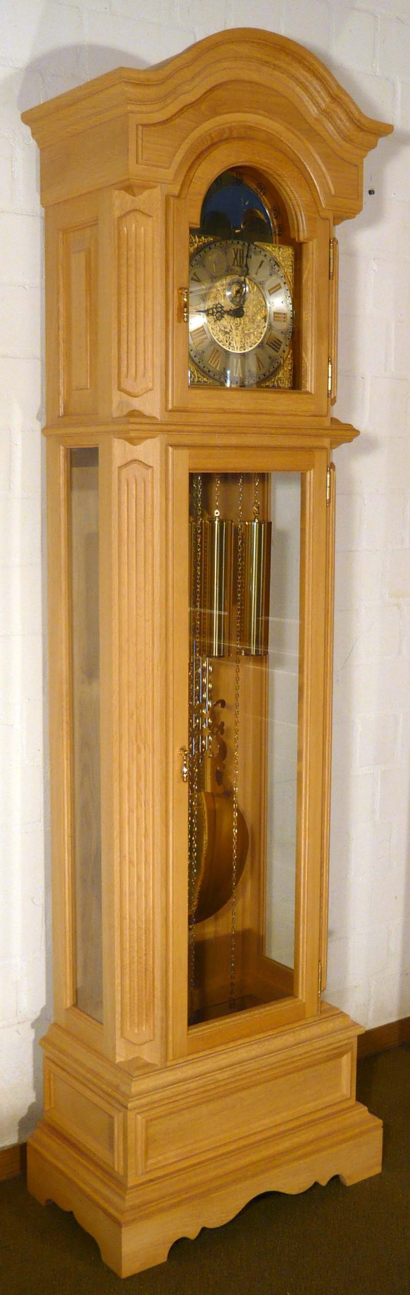 Exclusive, handmade German Grandfather Clocks Lepper, Germany